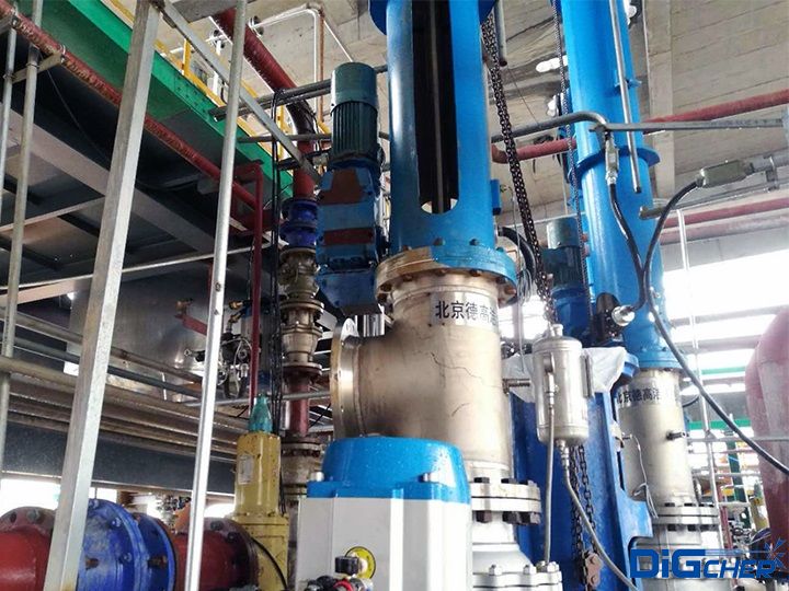 化工廠反應釜高壓水清洗執行機構